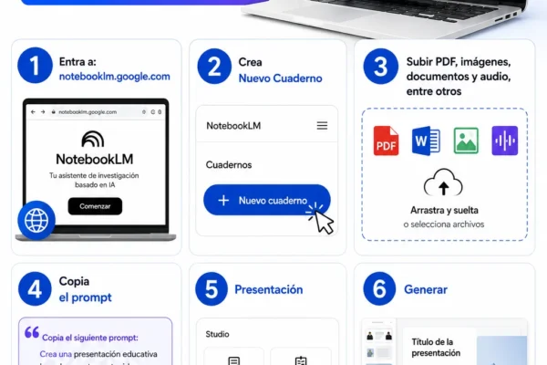 Transforma PDFs y Word en diapositivas automáticamente